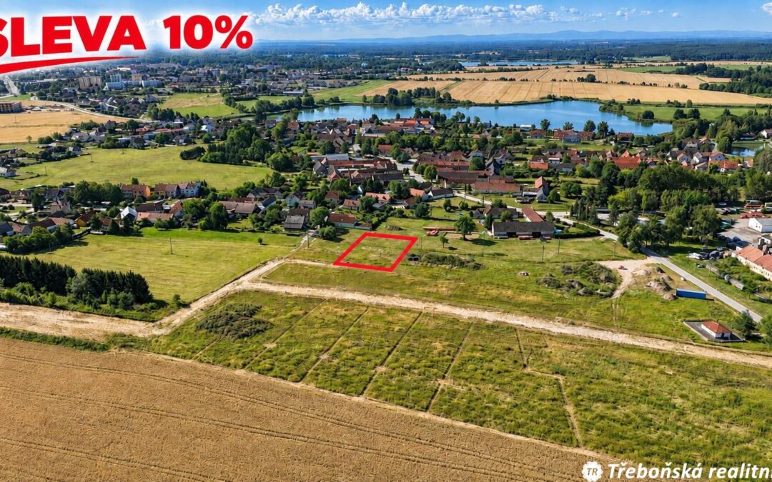Prodej stavebního pozemku 1 333 m2, Třeboň Břilice