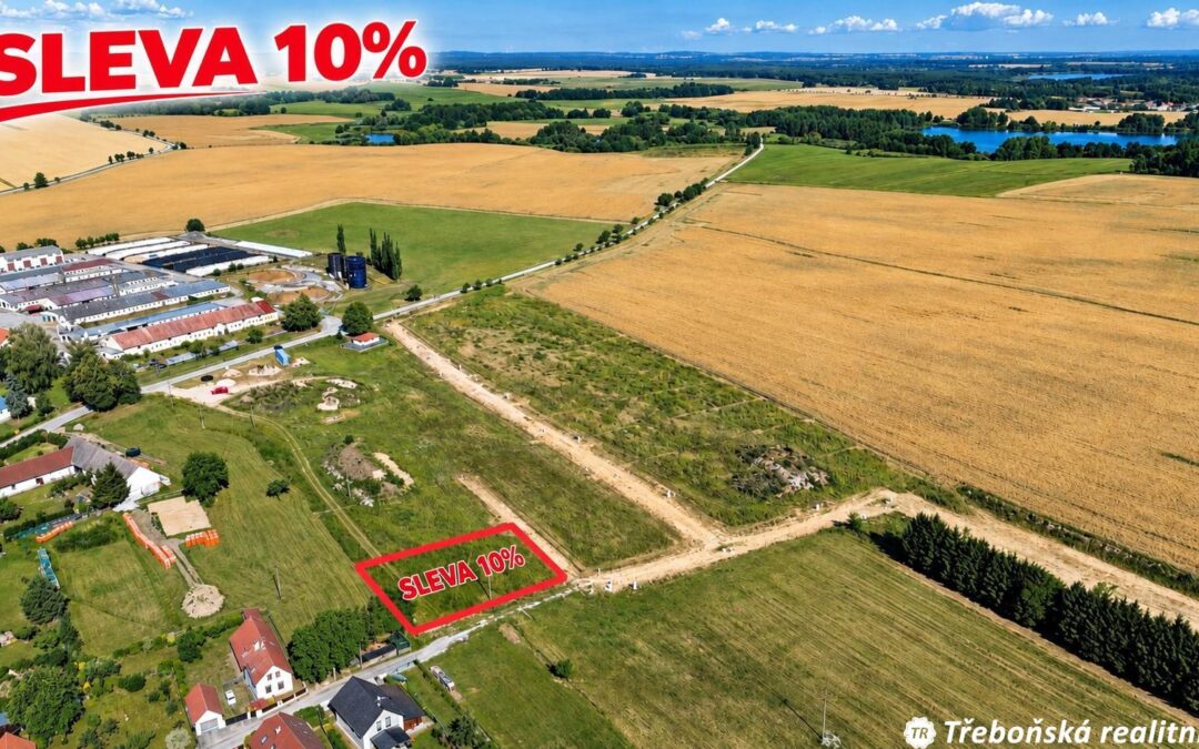 Prodej stavebního pozemku 1 330 m2, Třeboň Břilice