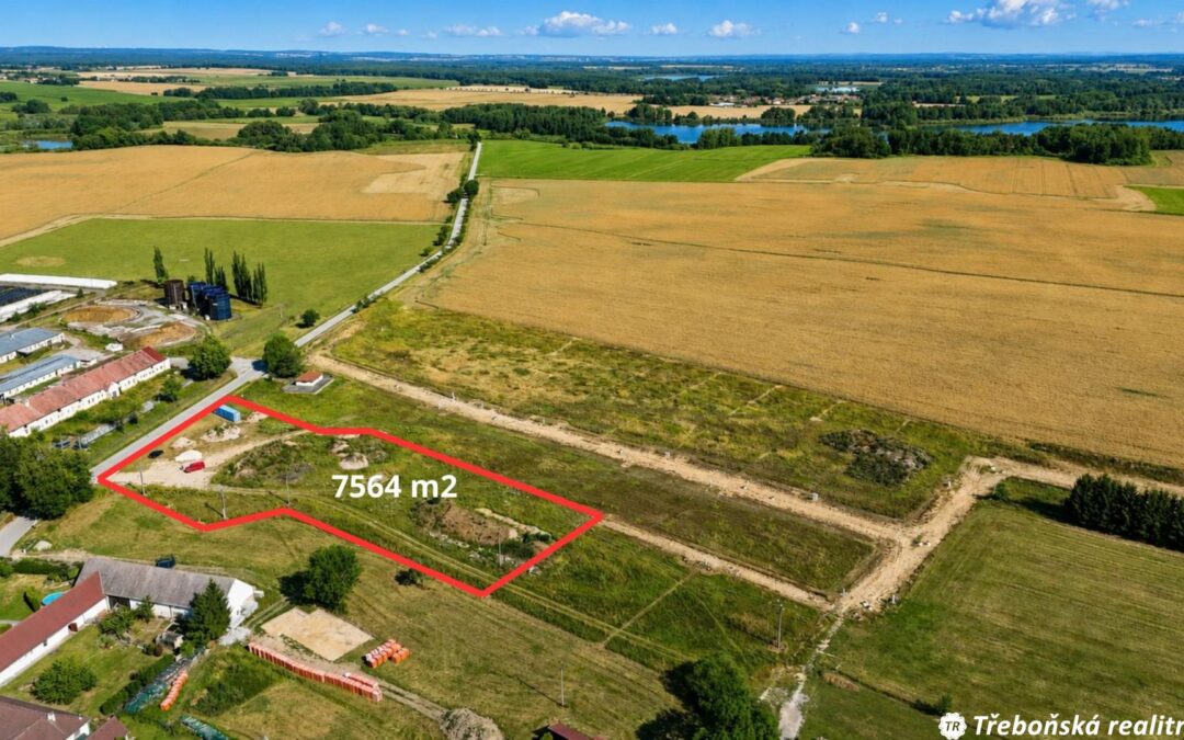 Prodej komerčního pozemku 7 564 m2, Třeboň  Břilice